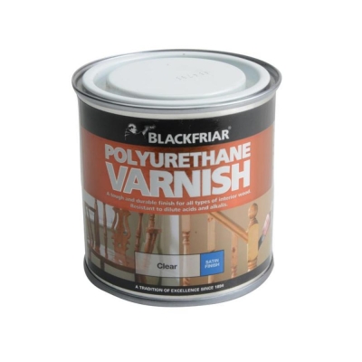 B/FRIARS POLY CLEAR P100 SATIN VARNISH 250ML