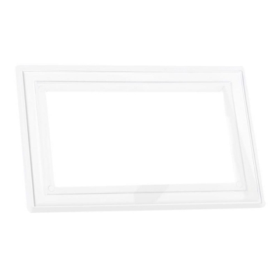 DENCON  CLEAR FINGER PLATE 2 GANG
