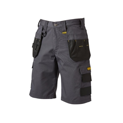 DEWALT  CHEVERLEY L/W GREY POLYCOTTON SHORTS 32W