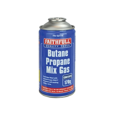 FAI/FULL BUTANE PROPANE GAS CARTRIDGE 170G