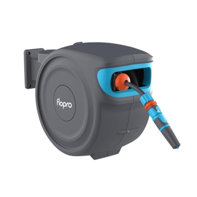 FLOPRO  AUTO REWIND WALL MOUNTED REEL 20M HOSE