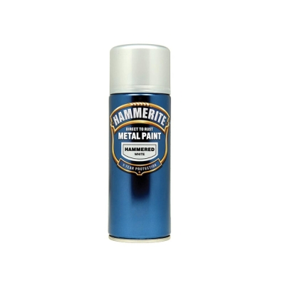 HAMRITE HAMMERED FINISH AERO WHITE 400ML