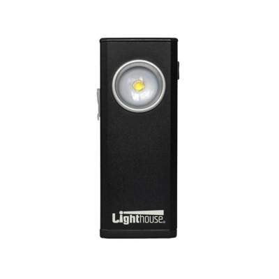 L/HOUSE 500 LUMEN MINI LAMP BLACK RECHARGABLE