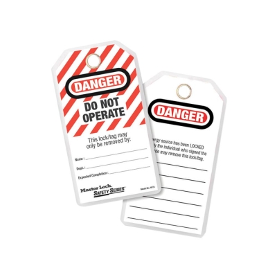M/LOCK  LOCKOUT TAGS - DANGER - DO NOT OPERATE