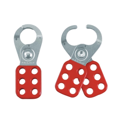 M/LOCK  LOCKOUT HASP 25MM STEEL RED          420