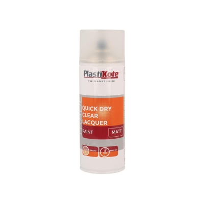 PLASTKT Q/DRY CLEAR LACQUER MATT 400ML