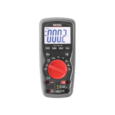 RIDGID   DM100 MULTIMETER - DROP & WEATHERPROOF