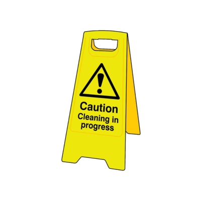 SCAN    SIGN CAUTION CLEANING IN PROGRESS