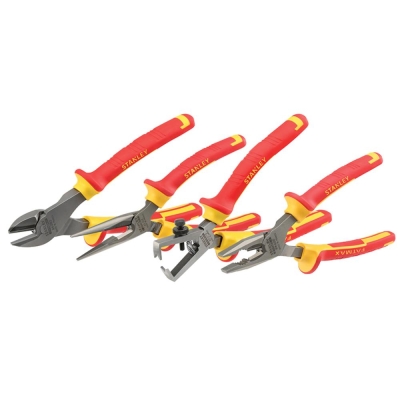 STANLEY FATMAX VDE PLIER SET 4PC        4-84-489