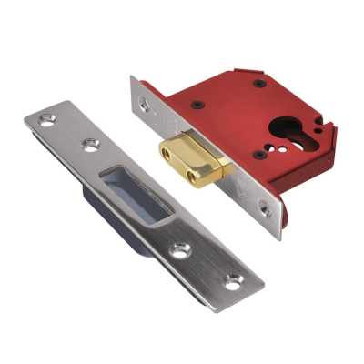 UNION   JL21EUS-SS-3.0 EURO DEADLOCK STEEL 3.0IN