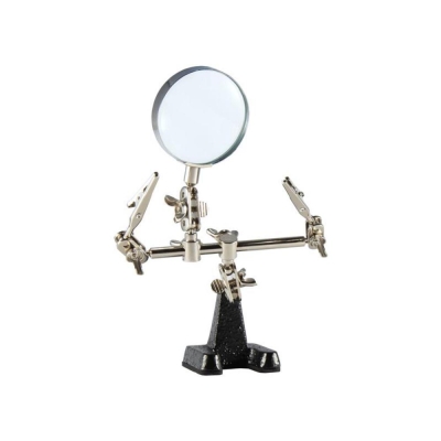 WELLER  HELPING HANDS W/MAGNIFYING GLASS 2 ARMS