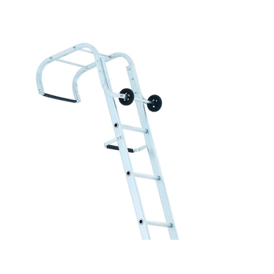 ZARGES  1-PART INDUSTRIAL ROOF LADDER 17 RUNGS