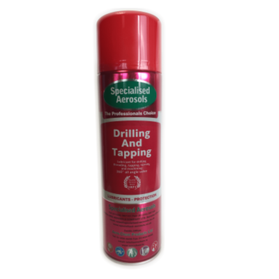 Aerosol Drilling, Cutting & Tapping Lube 500ml Silicon Free