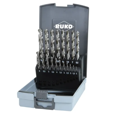 RUKO ULTIMATECUT Cobalt Flowstep Twist drill set 25pce