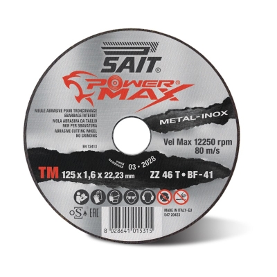 SAIT PowerMax Cutting Disc 125 x 1.6 x 22 ZZ46T