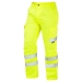CT01 Leo Bideford Hi Vis Yellow Polycotton Trousers