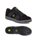 Apache Kick Black Suede Cup Sole Safety Trainer